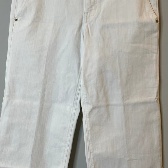 J.Crew Slim Wide Jean Stacked Buttons Denim Vacation Holiday Trip CH889 P27 - Picture 5 of 14